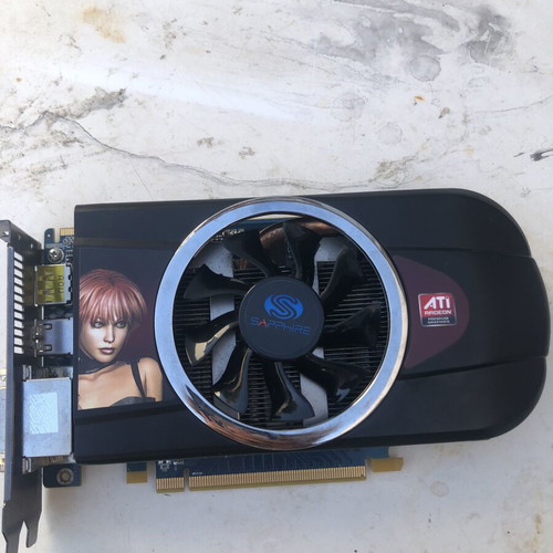 AMD Radeon HD 5770 graphics card used, 1GB GDDR5