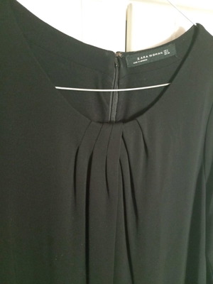 Midi рокля Zara Large като нова, черна