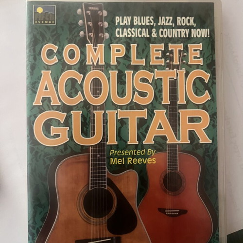 Complete Acoustic Guitar Method Presented By Mel Reeves like new