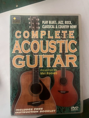 Complete Acoustic Guitar Method Presented By Mel Reeves like new