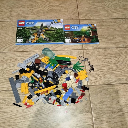 Lego City Jungle Cargo Helicopter 60158 like new