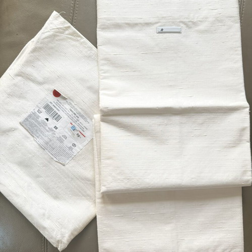 Zara Home shower curtain 100% silk 180x180cm new