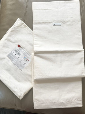 Zara Home κουρτίνα μπάνιου 100% μετάξι 180x180εκ καινούργια