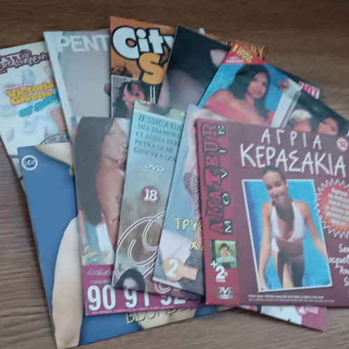 Erotic movies DVD pack of 10