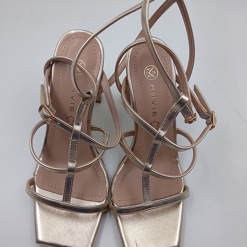 Envie women's sandals like new, size 36, gold