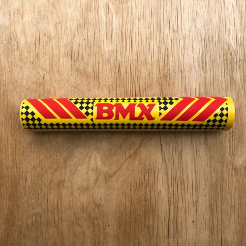 BMX Vintage handlebar sponge protector yellow new