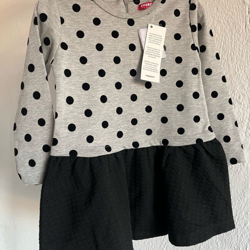 Energiers dress new, black and gray, size 98 cm for 3 years old