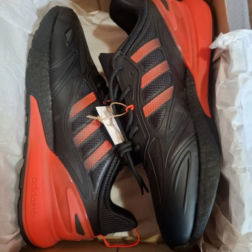Adidas Originals ZX 2K Boost 2.0 Sneakers New Eu48 Black Orange