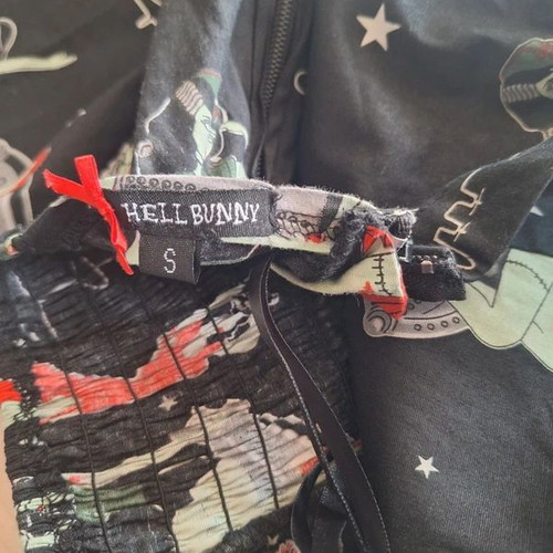 Hell Bunny Pin-up Halter Dress Size S like new