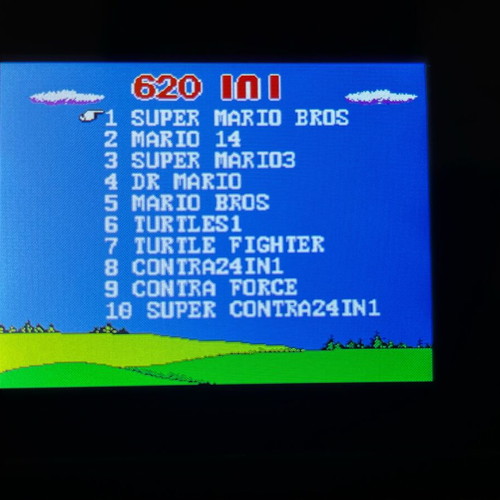 Portable console with 620 games new, color screen