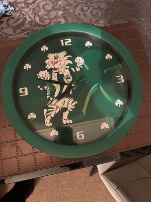 Panathinaikos Kids Wall Clock like new