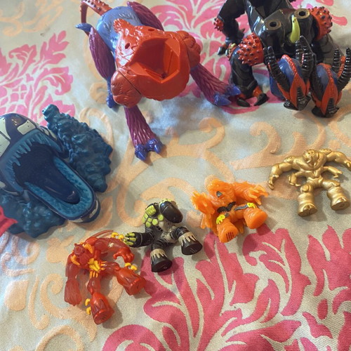 Gormiti vintage collection used, missing parts