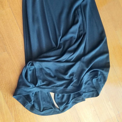Women's black long dress like new, RENI LEZA
