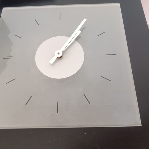 IKEA SKOJ vintage wall clock 28×28 cm, analog quartz