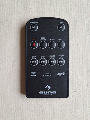 Auna Audio System Remote Like New