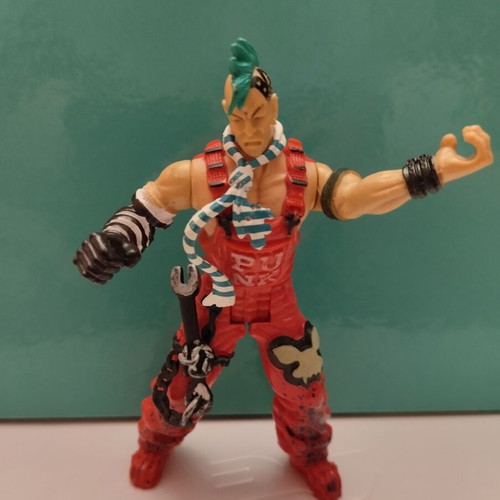 Roasterhead or Pumpkinhead Scot figure used from Police Force vs Bad Guyz by Chap Mei