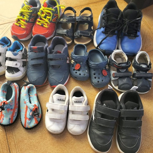 Boys' shoes used, sizes 20 to 31