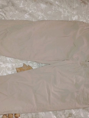 Zara women's pants size 42 (XL) beige like new