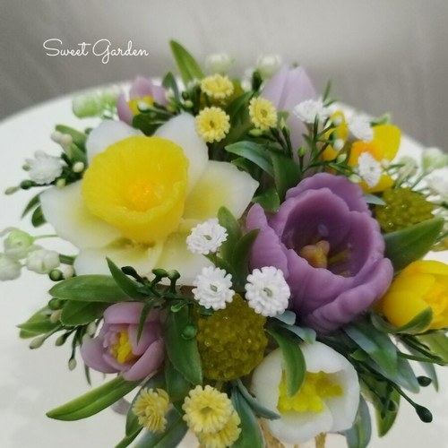 Scented soap flowers new
