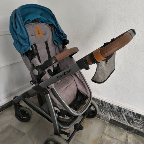 3 in 1 Stroller used with car seat, carrycot, footmuff, rain cover