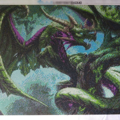 Diamond Painting Canvas with World of Warcraft Ysera Theme New