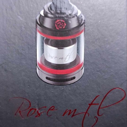 Rose MTL RTA By Fumytech like new, black MTL atomizer