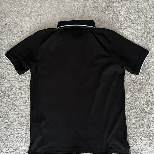 La Martina Man Polo Black Silver Size L New