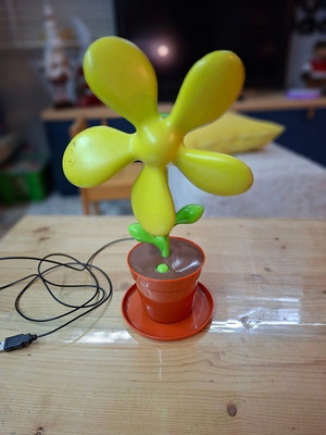 USB fan flower-shaped used
