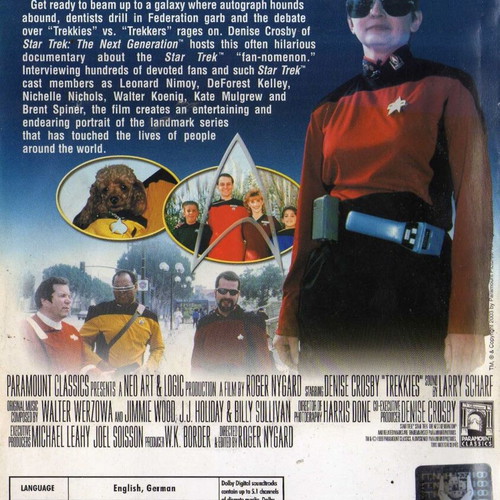 Trekkies DVD used, documentary comedy with subtitles