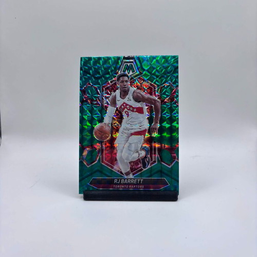RJ Barrett Mosaic 2023-24 Green Mosaic card like new