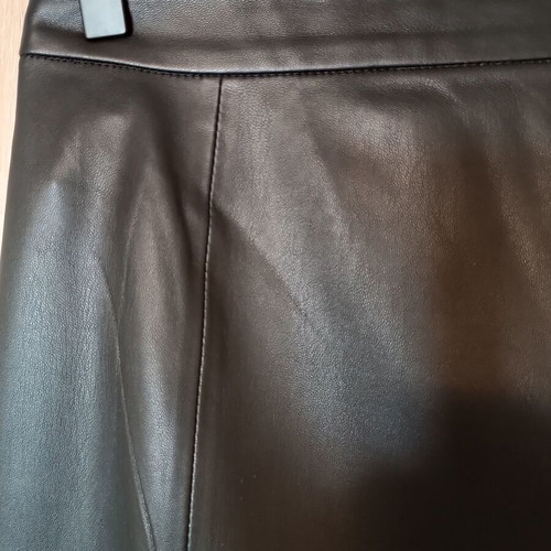 Mango faux leather pencil skirt used, size M 38 10, black