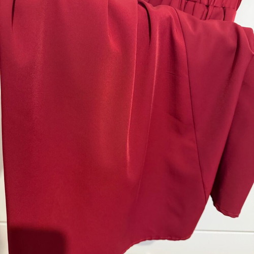 Maxi skirt Doca new, size S, red with 2 pockets
