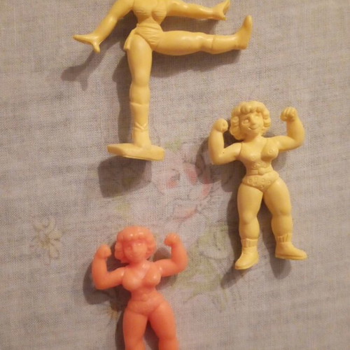 C.U.T.I.E. Mattel Gymnastics Figures used collectible set of 3
