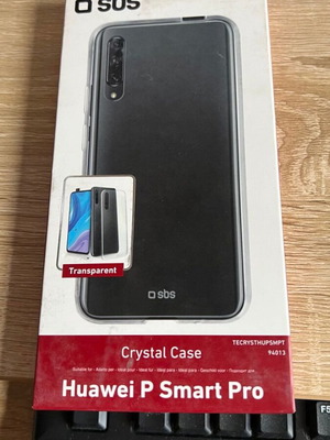 Διάφανη θήκη σιλικόνης SBS Skinny cover για Huawei P Smart Pro καινούργια