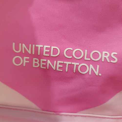 United Colors of Benetton pink backpack like new