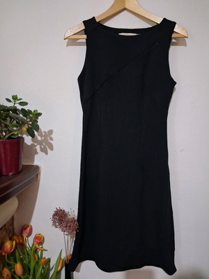 Biancoghiaccio black sleeveless dress like new