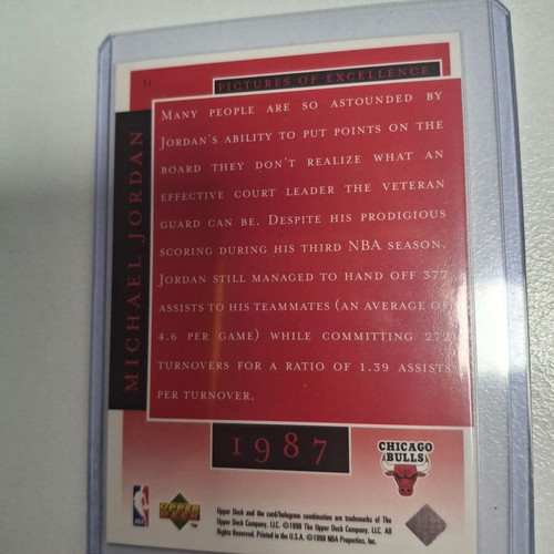 Michael Jordan NBA vintage cards lot x5 Upper Deck 1990s