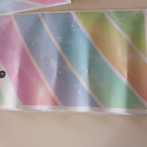 Wall Stickers for Baby Girl's Room new, rainbow design