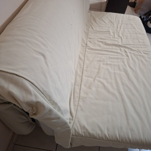 Sofa bed used, double size, 2 meters length