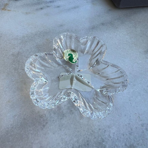 Waterford Crystal Shamrock Bowl new from Ireland