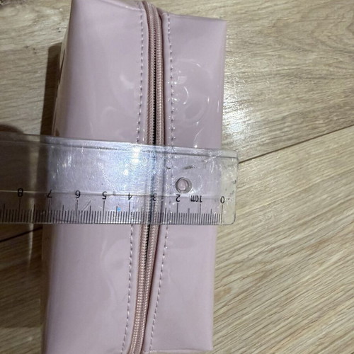 Dior beauty pastel pink cosmetic pouch new