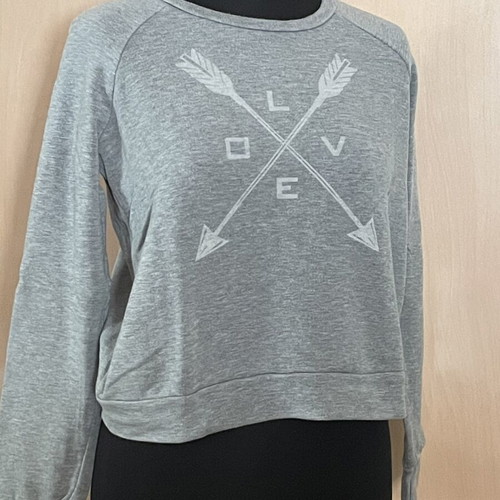 Women's sweatshirt gray used, size M