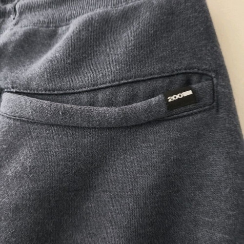Bershka men's jogger with fleece lining blue large like new
