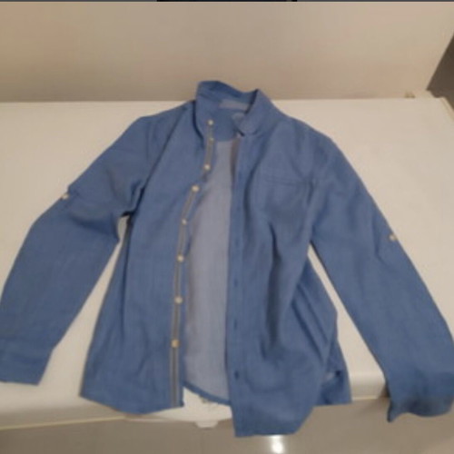 Orchestra blue shirt for boys 10 years old, size 140 cm