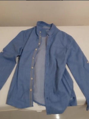 Orchestra blue shirt for boys 10 years old, size 140 cm