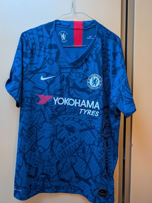 Chelsea 2019-20 Player Version Home Jersey like new, Nike, size large