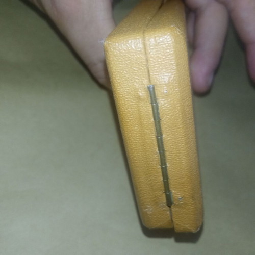 Medal box with gold Phoenix Order cross, used, Anagnostopoulos