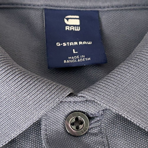 G-Star Dunda Slim Polo shirt petrol size L like new