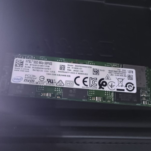 Intel 660p SSD 1TB NVMe M.2 2280