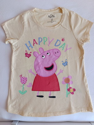 Σετ Peppa Pig καλοκαιρινό σαν καινούργιο, σόρτς και T-shirt 116 cm